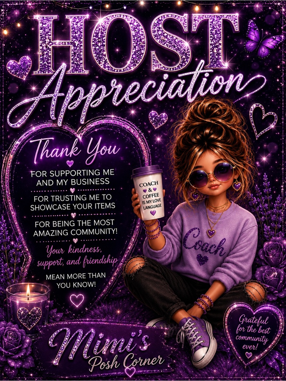 💜 Support the Host Who Supports You 💜